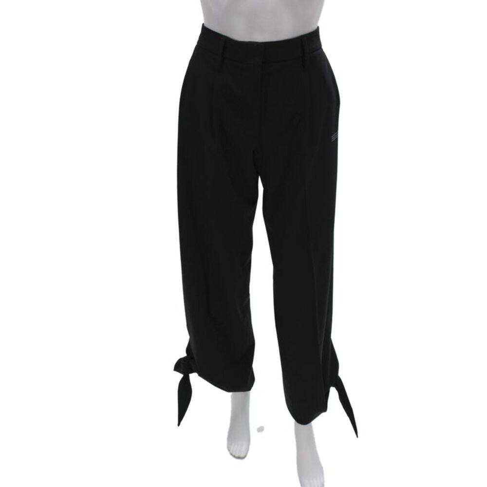 Off White Unisex Dress Pants Black Size 36